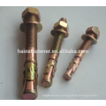 expansion Anchor bolt, zinc plated anchor bolt, color-zinc plated expansion anchor bolts
